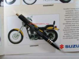 Suzuki 1996, RIde the winds of change, mallisto esite - Moottoripyörämallisto myyntiesite
