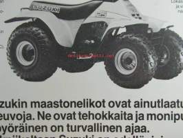 Suzuki Maastonelikko kuljetustarpeisiin malliston esite - Mastonelikko malliston myyntiesite