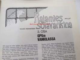 Kansa Taisteli 1966 nr 11 sis. seur. artikkelit; Uuno Kumpulainen - Kuusijoki murtui - Löytövaara kesti 1. osa, Vilho Manninen Rajamies - Sotavankina 3. osa GPU:n