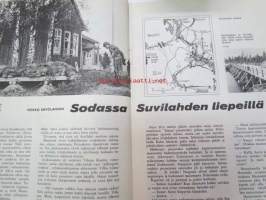 Kansa Taisteli 1966 nr 10 sis. seur. artikkelit; E. Holkeri - Tuskien tie, Vilho Manninen - Rajamies sotavankina 2. osa Sotavankeuteen, Veikko Savolainen - Sodassa