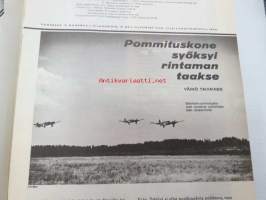 Kansa Taisteli 1966 nr 7 sis. seur. artikkelit; Väinö Taivainen - Pommituskone syöksyi rintaman taakse, Reino Kalervo - Venäläisten maihinnousu Tuuloksessa