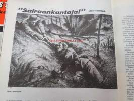 Kansa Taisteli 1966 nr 7 sis. seur. artikkelit; Väinö Taivainen - Pommituskone syöksyi rintaman taakse, Reino Kalervo - Venäläisten maihinnousu Tuuloksessa