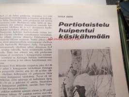 Kansa Taisteli 1966 nr 4 sis. seur. artikkelit; Toivo V. Hyvönen - Talvisodan loppuvaiheita Viipurinlahdella, Toivo Vuorela - Raatteen rajamaita puolustamassa,