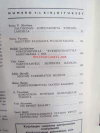 Kansa Taisteli 1966 nr 4 sis. seur. artikkelit; Toivo V. Hyvönen - Talvisodan loppuvaiheita Viipurinlahdella, Toivo Vuorela - Raatteen rajamaita puolustamassa,