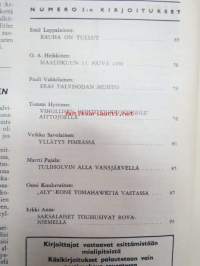 Kansa Taisteli 1966 nr 3 sis. seur. artikkelit; Emil Lappalainen - Rauha on tullut, O.A. Heikkinen - Maaliskuun 13. päivä 1940, Pauli Vakkilainen - Eräs