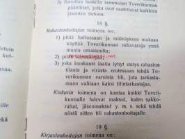 Oulun Kauppakoulun Toverikunnan säännöt