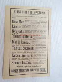 Kyläläisten kirjasia - Juurikasveja wiljelemään!