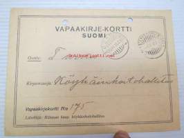 Hämeenlinnan kaupungin köyhäinhoitohallitus / Turun köyhäinhoitohallitus - Lastenhoitolautakunta Turku, 14.12.1918 -&quot;Tunnustetaan vastaanotetuksi Siiri