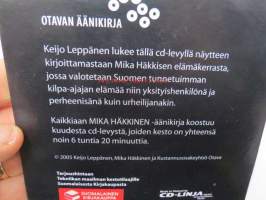 Mika Häkkinen äänikirjanäyte -esittely CD