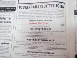 Puutarha-Uutiset / Trägårdsnotiser 1958 nr 6