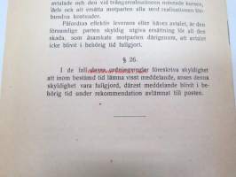 Ordningsregler för Helsingfors Fondbörs. Fastställda av Börskommittén den 11 februari 1919. -Helsingin Arvopaperipörssin järjestyssäännöt. Pörssikomitean