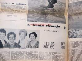 Näppäilijän Uutiset 1963 nr 5-6 -Helios Oy asiakaslehti