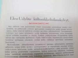 Efco-Udylite Kiiltonikkelikylvyt -galvanointi, metallin pinnoittaminen