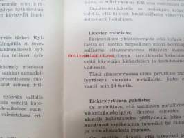 Efco-Udylite Kiiltonikkelikylvyt -galvanointi, metallin pinnoittaminen