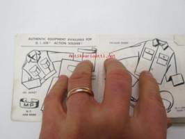 G.I. Joe - Official Training Guide to prepare G.I. Joe to combat -varusteluettelo
