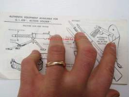 G.I. Joe - Official Training Guide to prepare G.I. Joe to combat -varusteluettelo