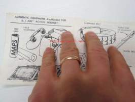 G.I. Joe - Official Training Guide to prepare G.I. Joe to combat -varusteluettelo