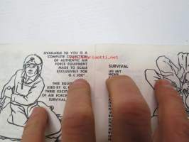 G.I. Joe - Air Manual - Official Training Guide to prepare G.I. Joe to combat -varusteluettelo