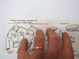 G.I. Joe - Air Manual - Official Training Guide to prepare G.I. Joe to combat -varusteluettelo