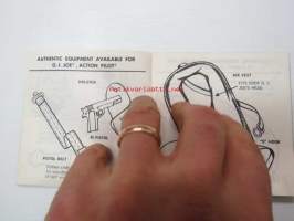 G.I. Joe - Air Manual - Official Training Guide to prepare G.I. Joe to combat -varusteluettelo