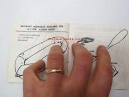 G.I. Joe - Air Manual - Official Training Guide to prepare G.I. Joe to combat -varusteluettelo