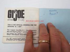 G.I. Joe - Air Manual - Official Training Guide to prepare G.I. Joe to combat -varusteluettelo