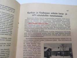 Karjatalous 1952 nr 25 sis. mm. seur. artikkelit / kuvat / mainokset; Syksyn rehutilanne, Hedvig Gebhard 85-vuotias, Uusia lypsäjämestareita Uudenmaan