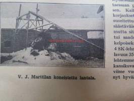 Karjatalous 1952 nr 25 sis. mm. seur. artikkelit / kuvat / mainokset; Syksyn rehutilanne, Hedvig Gebhard 85-vuotias, Uusia lypsäjämestareita Uudenmaan