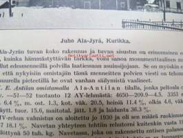 Karjatalous 1952 nr 25 sis. mm. seur. artikkelit / kuvat / mainokset; Syksyn rehutilanne, Hedvig Gebhard 85-vuotias, Uusia lypsäjämestareita Uudenmaan