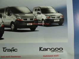 Renault Master, Trafic, Kangoo express tavara-automallisto - myyntiesite