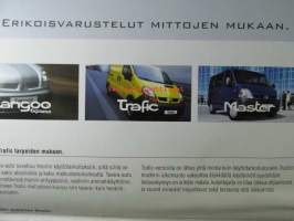 Renault Master, Trafic, Kangoo express tavara-automallisto - myyntiesite