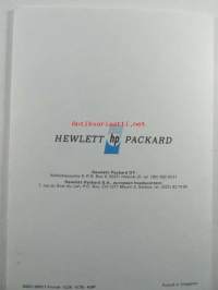 Monilaskinten käyttöohje ja HP-31E ohjekirja - Hewlett Packard