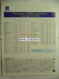 Aja Hyvin 1995 nr 3 -Peugeot autoilun erikoislehti