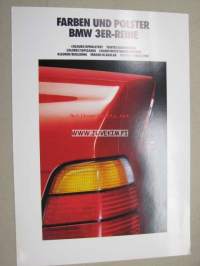 BMW Farben und polster 3er-reihe 1992 värit ja verhoilut -myyntiesite