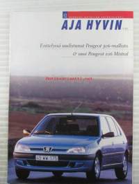 Aja Hyvin 1997 nr 2 -Peugeot autoilun erikoislehti - Asiakaslehti