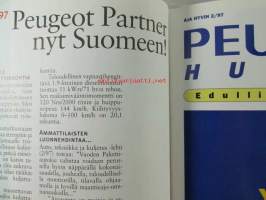Aja Hyvin 1997 nr 2 -Peugeot autoilun erikoislehti - Asiakaslehti