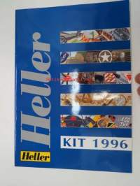 Heller Kit 1996 -pienoismallisarjojen kuvitettu luettelo