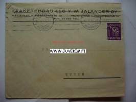 Lääketehdas Leo V.W. Jalander Oy -kirjekuori