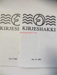 Kirjeshakki no 6 ja 10 /1983