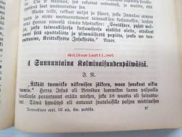Terweellinen oppi, kolmas osa, kolmannen vuosikerran Ewankeliumi-Saarnoja