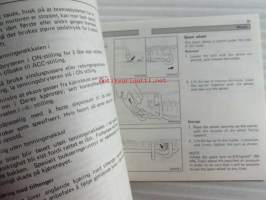 Mitsubishi L300 Owner&#039;s handbook / Instruksjonsbok - Omistajankäsikirja
