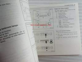 Mitsubishi L300 Owner&#039;s handbook / Instruksjonsbok - Omistajankäsikirja