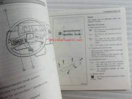 Mitsubishi L300 Owner&#039;s handbook / Instruksjonsbok - Omistajankäsikirja