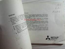 Mitsubishi L300 Omistajankäsikirja