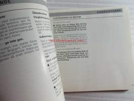 Volkswagen Transporter Caravelle Instruktionsbok - Omistajankäsikirja