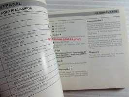 Volkswagen Transporter Caravelle Instruktionsbok - Omistajankäsikirja