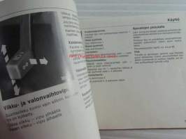 Volkswagen Santana Käyttöohjekirja