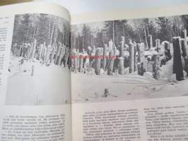 Kansa Taisteli 1967 nr 1, sis. seur. artikkelit; Leo A. Säkkinen - Pakoon, pakoon!, Lasse Elomaa - Emmekö me aliupseerit siihen kelpaa, Vilho Manninen - Rajamies