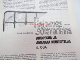 Kansa Taisteli 1967 nr 1, sis. seur. artikkelit; Leo A. Säkkinen - Pakoon, pakoon!, Lasse Elomaa - Emmekö me aliupseerit siihen kelpaa, Vilho Manninen - Rajamies