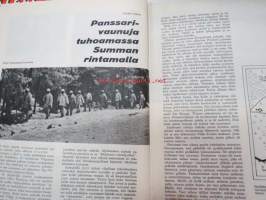 Kansa Taisteli 1967 nr 5, sis. seur. artikkelit;  Ale Rivinoja - Tuli lakkasi -yhteys otettiin, Tauno Pukka - Panssarivaunuja tuhoamassa Summan rintamalla, Armas